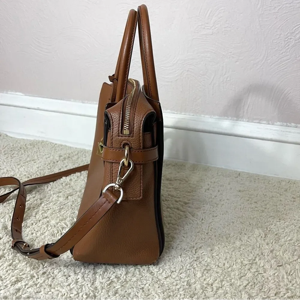 Michael Kors Belted MD Satchel - Picture 9 of 16
